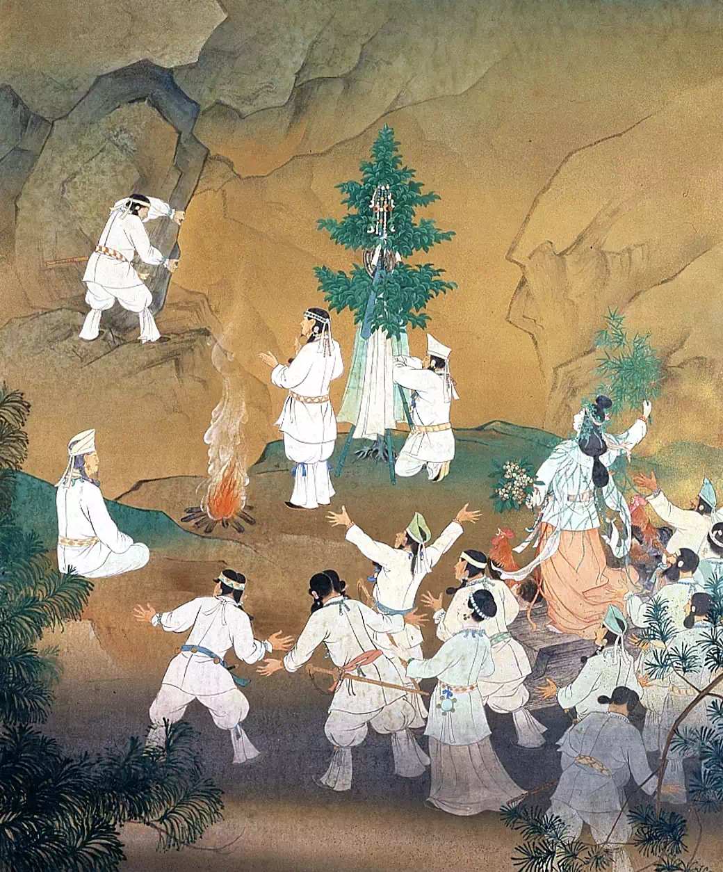 「天照大神」伊藤龍涯　神宮徴古館蔵