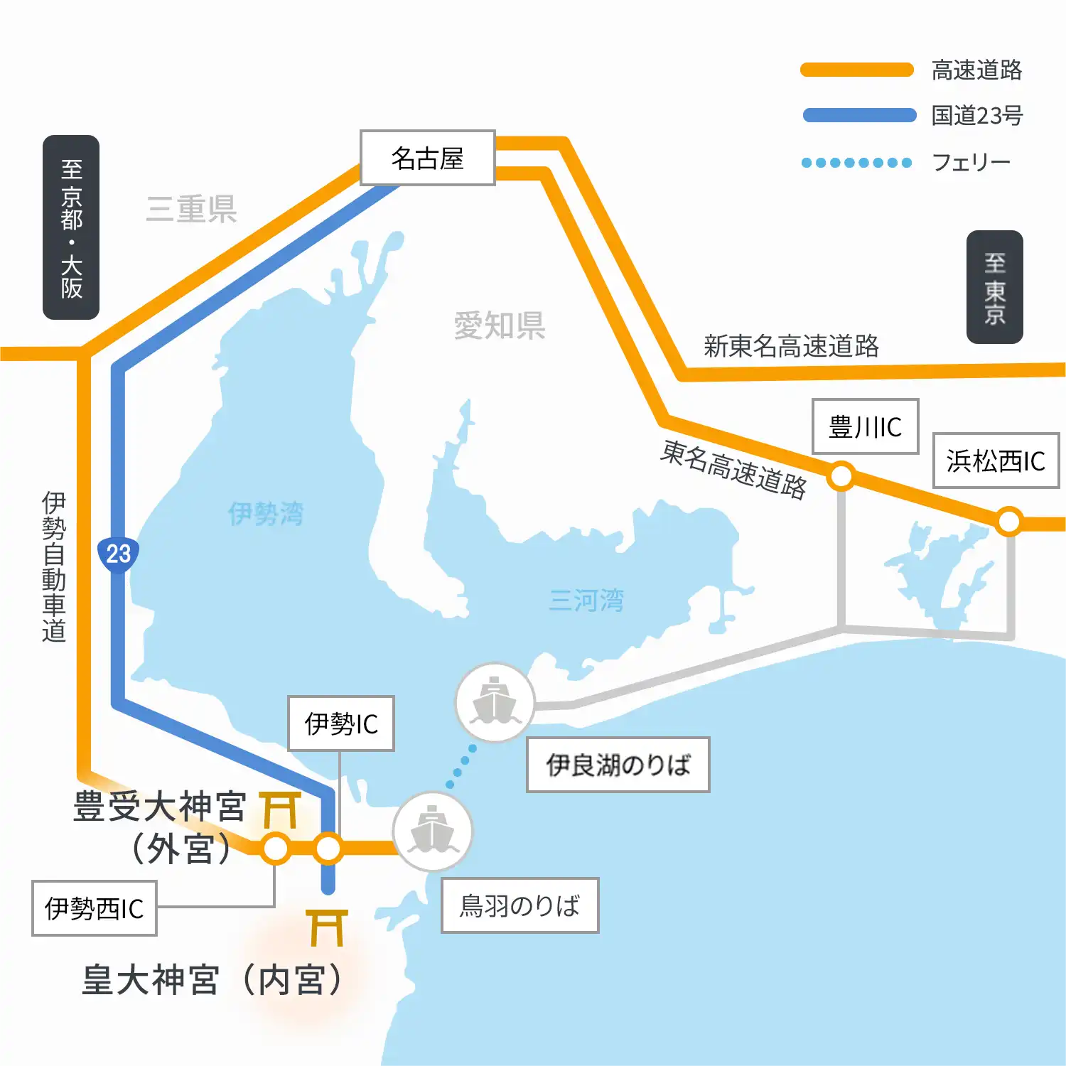 車でお越しの方 アクセスマップ