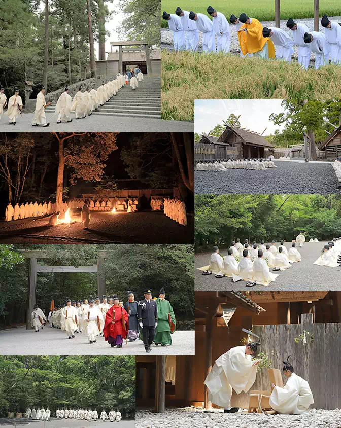 抜穂祭(ぬいぼさい)や神嘗祭(かんなめさい)など神宮のお祭り
