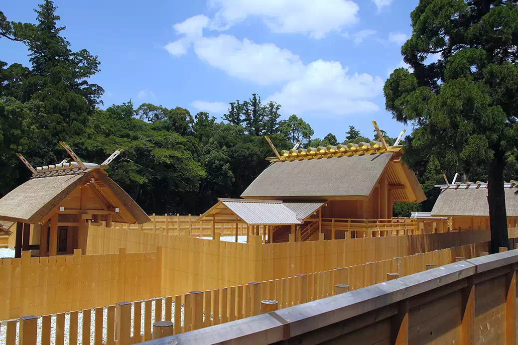 神明造の内宮社殿