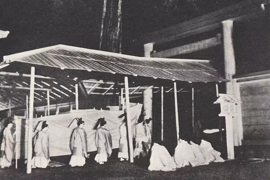 昭和28年外宮遷御の儀