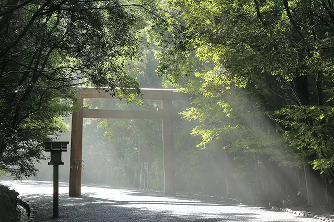 内宮のモデルコース