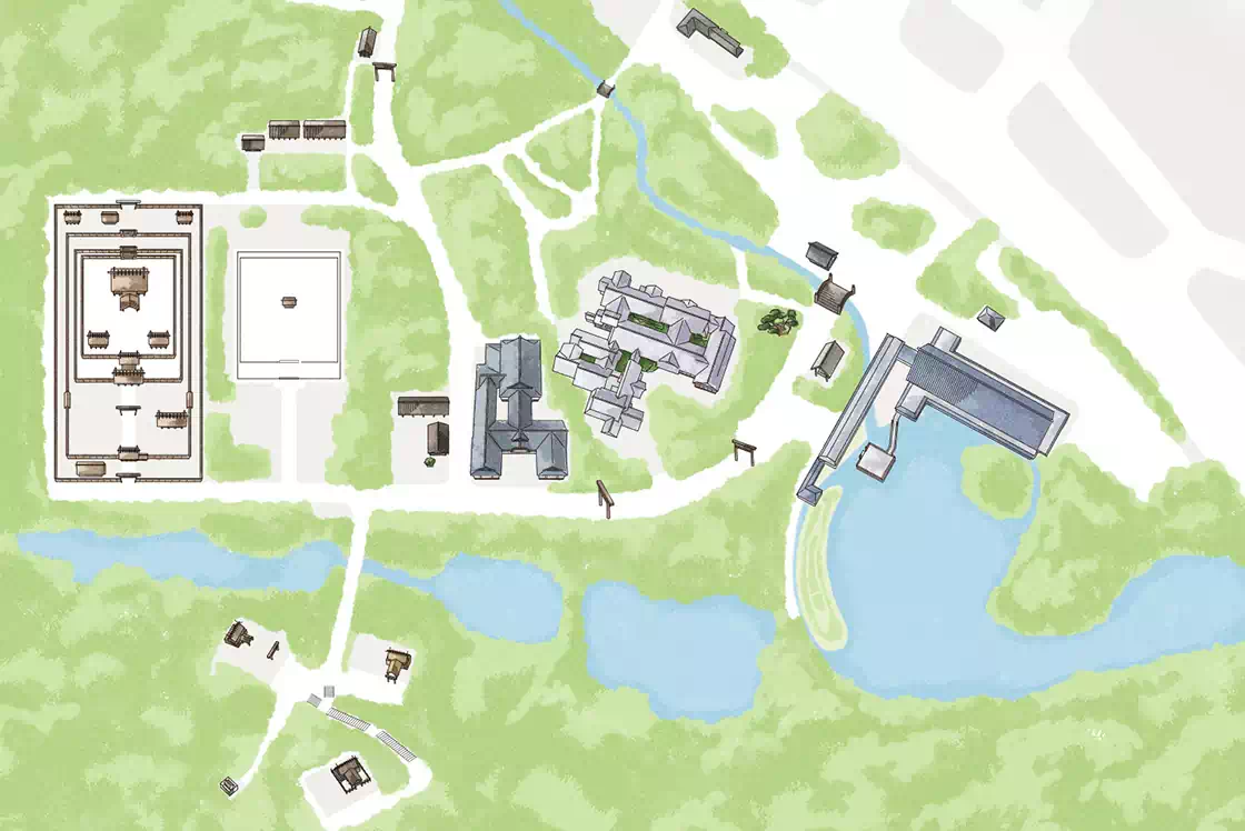 域内マップ 外宮